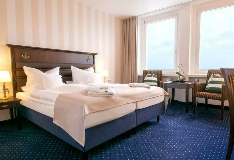 带海景的标准房, Promenadenhotel Admiral