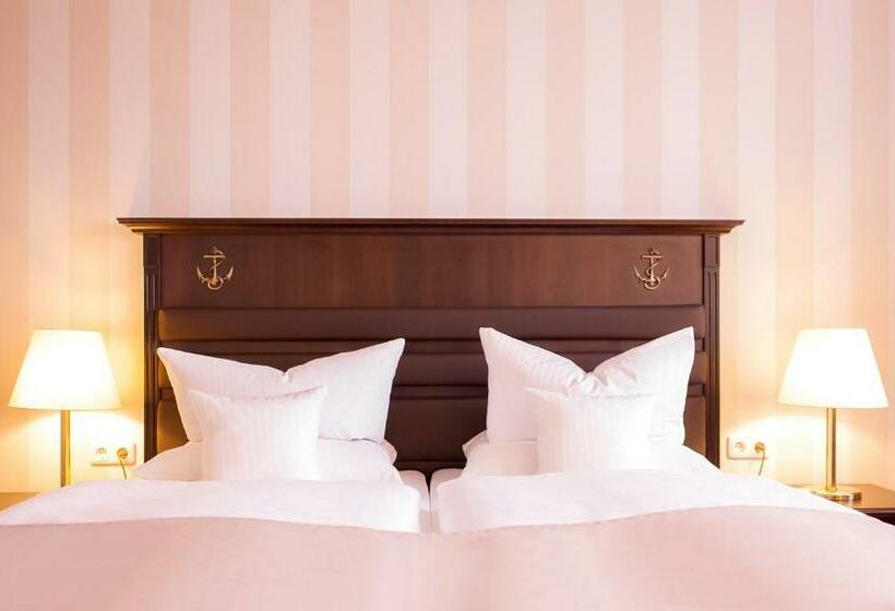 带海景的标准房, Promenadenhotel Admiral