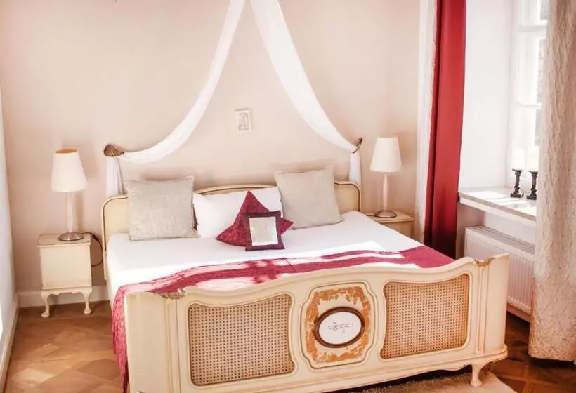 اتاق استاندارد با بالکن, Naturschlosshotel Blumenthal