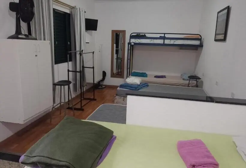 スタンダード4人部屋, Pousada Hostel São José Dos Campos Jacareí/caçapava/taubaté