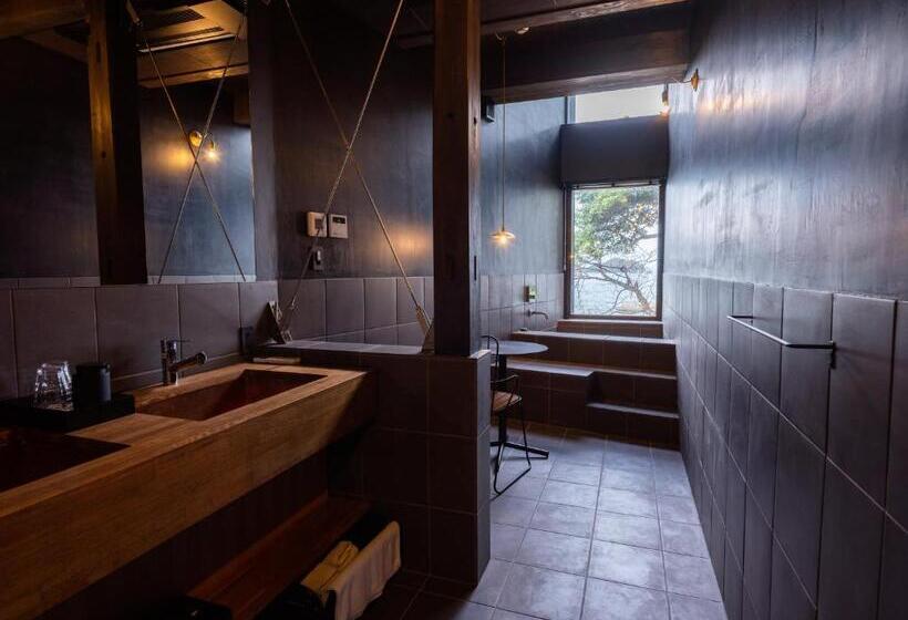 Номер Deluxe Вид на Море, Sea Auberge Shitsumi 海のオーベルジュ志積