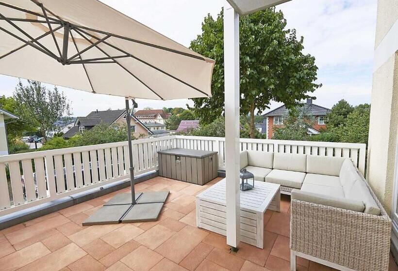 דירת חדר עם טרסה, Wohnpark Stadt Hamburg In Binz   Wg 54