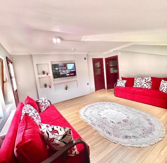 带1个卧室的豪华公寓, çavuş Apart