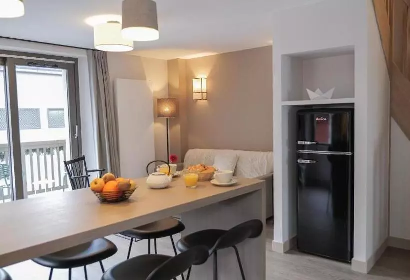 １ベッドルームドゥプレックスアパートメント, Le Génépy   Appart Hôtel De Charme