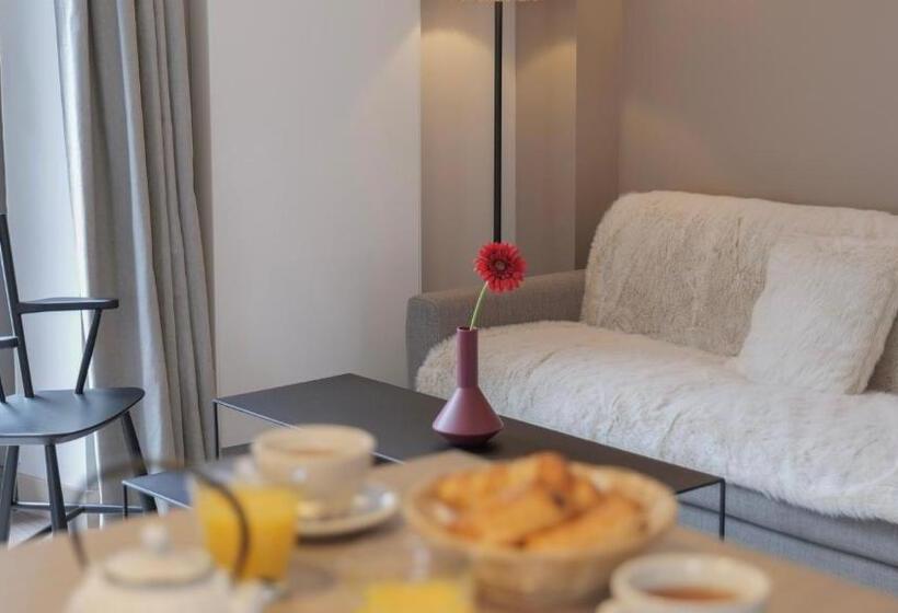 침실 1개 복층 룸, Le Génépy   Appart Hôtel De Charme