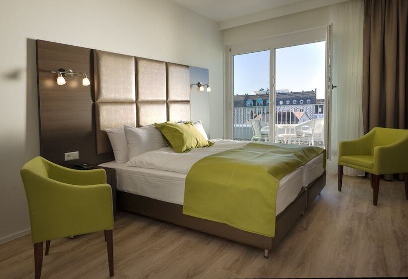 발코니 수피리어 룸, Boutique Hotel Bellevue Rheinfelden / Basel