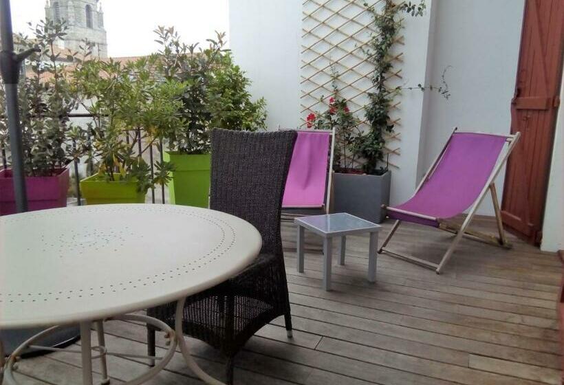 חדר סטנדרט עם טרסה, Boutique Hôtel Txoko