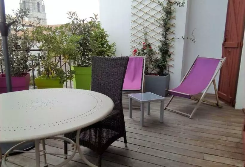 テラス付きスタンダードルーム, Boutique Hôtel Txoko
