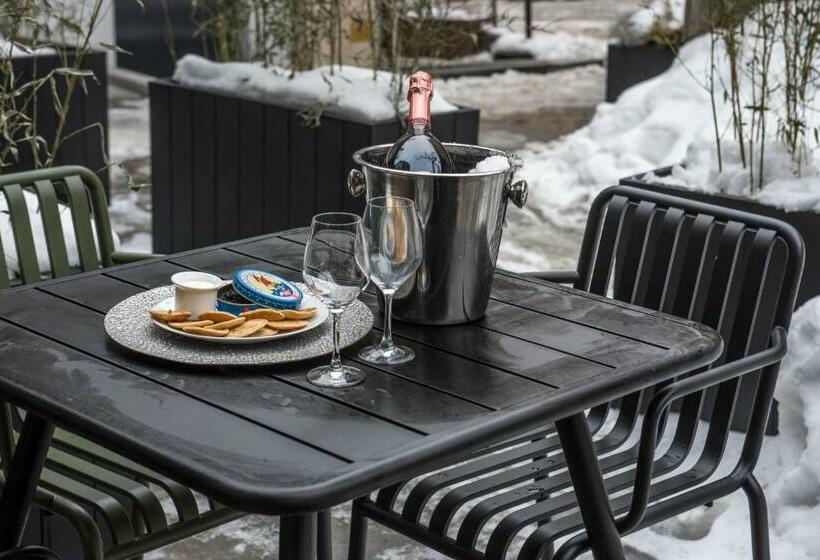 1베드룸 아파트 1층, Le Génépy   Appart Hôtel De Charme