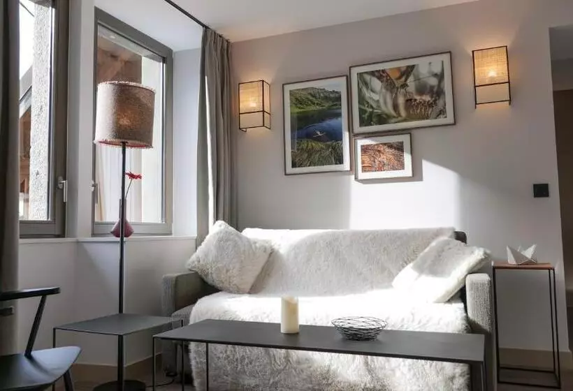 １ベッドルームペントハウスアパート, Le Génépy   Appart Hôtel De Charme