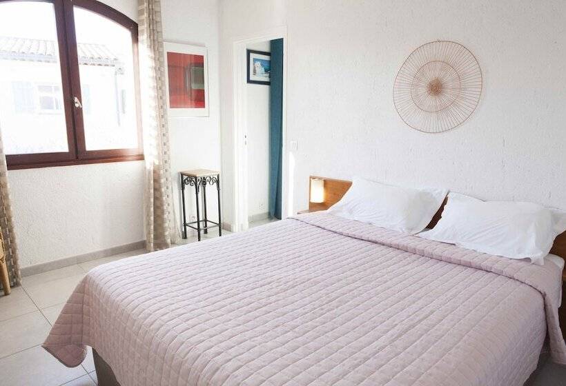 شقة غرفتين نوم مطلة على الحديقة, Motel Cap Sol