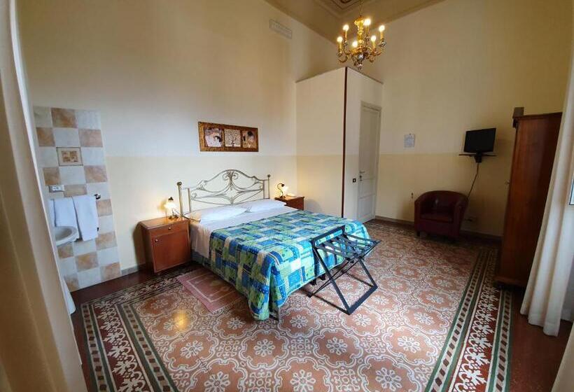 带共用浴室的标准房间, Albergo Cavour