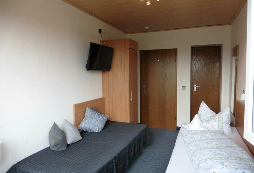 带阳台的标准单人间, Cafe Pension Fernblick, Incl Meinecardplus