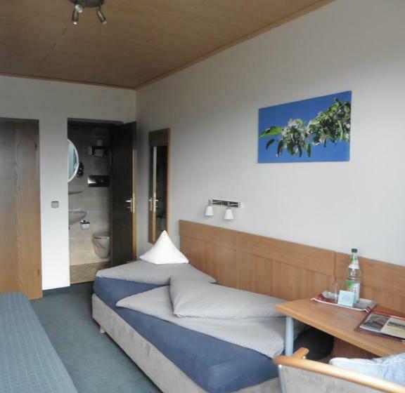 带阳台的标准单人间, Cafe Pension Fernblick, Incl Meinecardplus