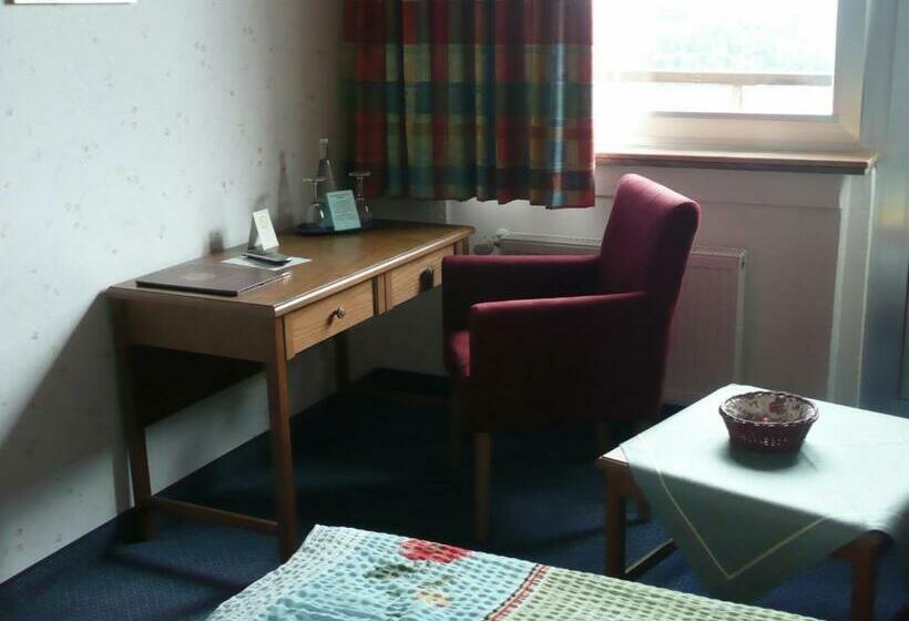 标准间带阳台, Cafe Pension Fernblick, Incl Meinecardplus