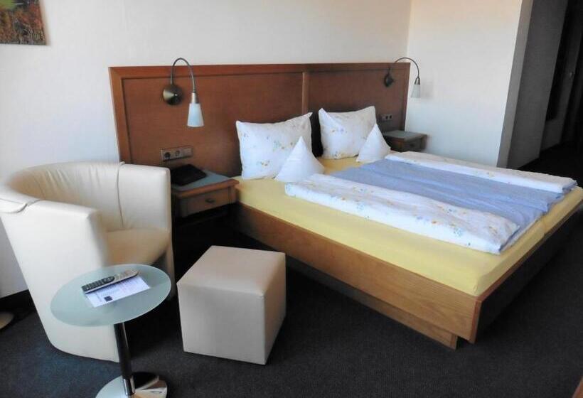 标准间带阳台, Cafe Pension Fernblick, Incl Meinecardplus