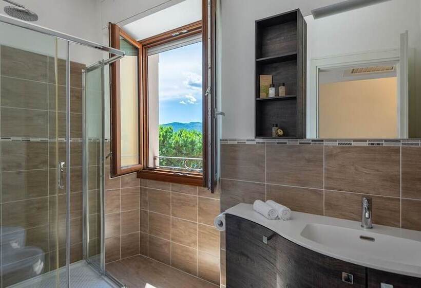 חדר סטנדרט נוף לאגם, Garni Corona