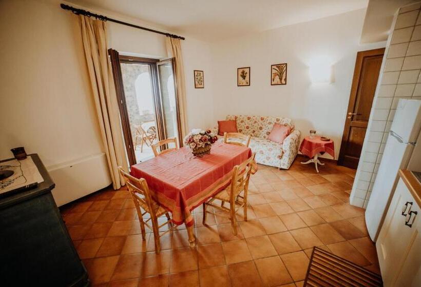 דירת חדר עם טרסה, Residenza Golfo Degli Ulivi