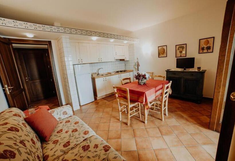 דירת חדר עם טרסה, Residenza Golfo Degli Ulivi