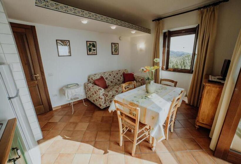 דירת חדר עם טרסה, Residenza Golfo Degli Ulivi