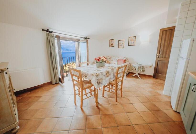 דירת חדר נוף לים, Residenza Golfo Degli Ulivi