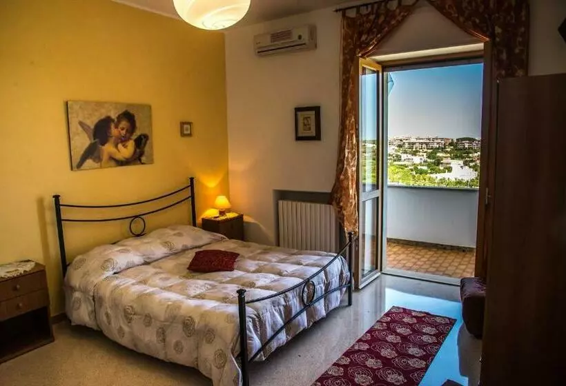 اتاق استاندارد چهارنفره با بالکن, B&b Casa Mariangi