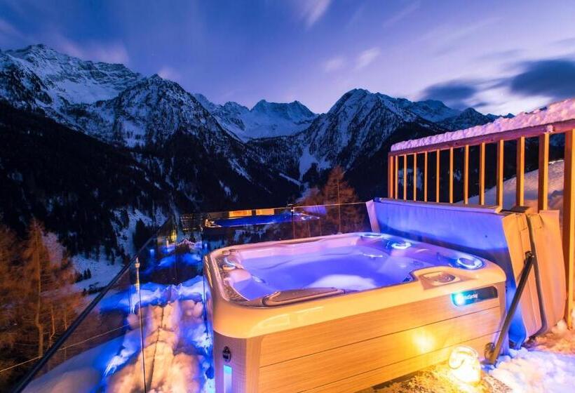 Люкс с гидромассажем, Chalet Al Foss