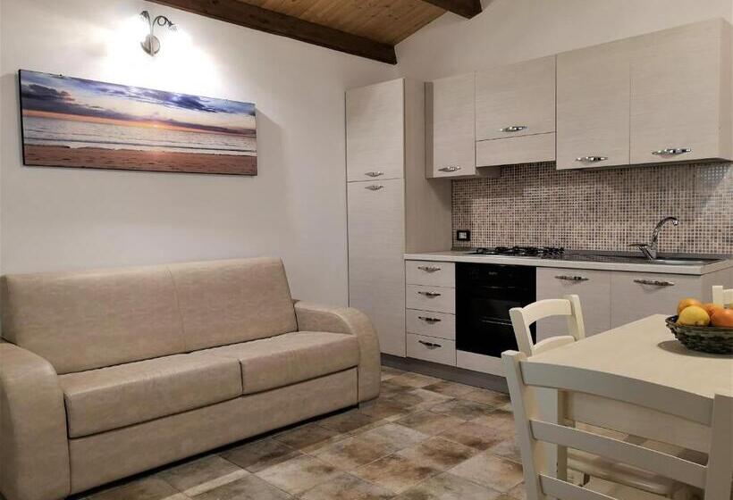 带1个卧室带花园景观的公寓, Villa Felicia