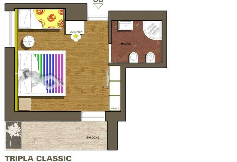 חדר סופריור לשלושה, Zirmes