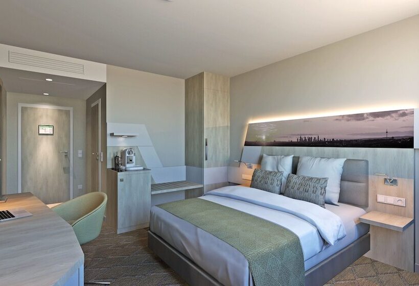 חדר סטנדרט מיטה זוגית, Holiday Inn Frankfurt Airport, An Ihg