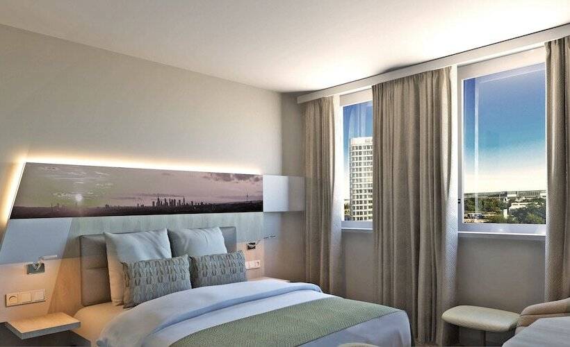 اتاق استاندارد با تخت دوبل, Holiday Inn Frankfurt Airport, An Ihg