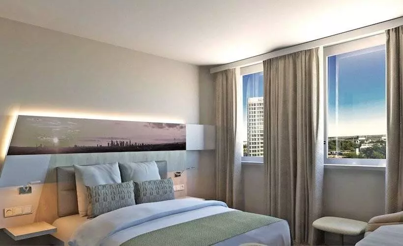 اتاق استاندارد با تخت دوبل, Holiday Inn Frankfurt Airport, An Ihg