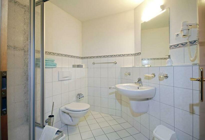 带1个卧室带观景的公寓, Parkhotel Oybin