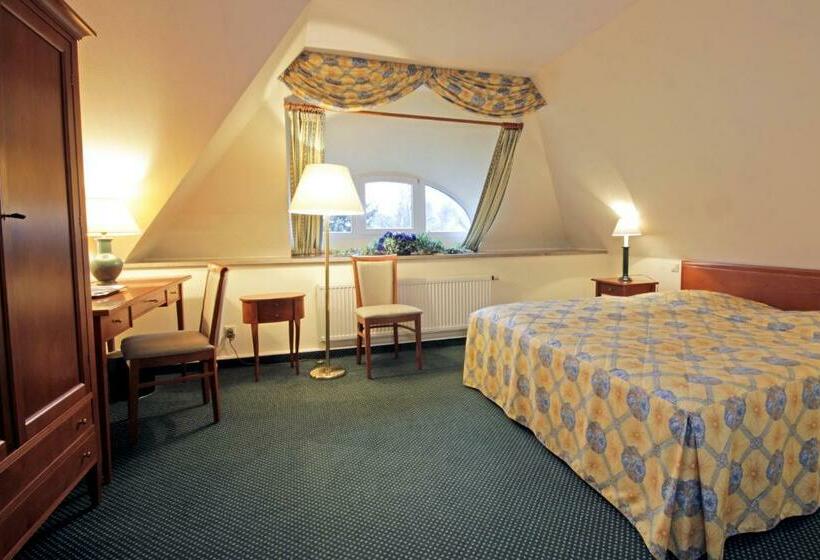 带1个卧室带观景的公寓, Parkhotel Oybin