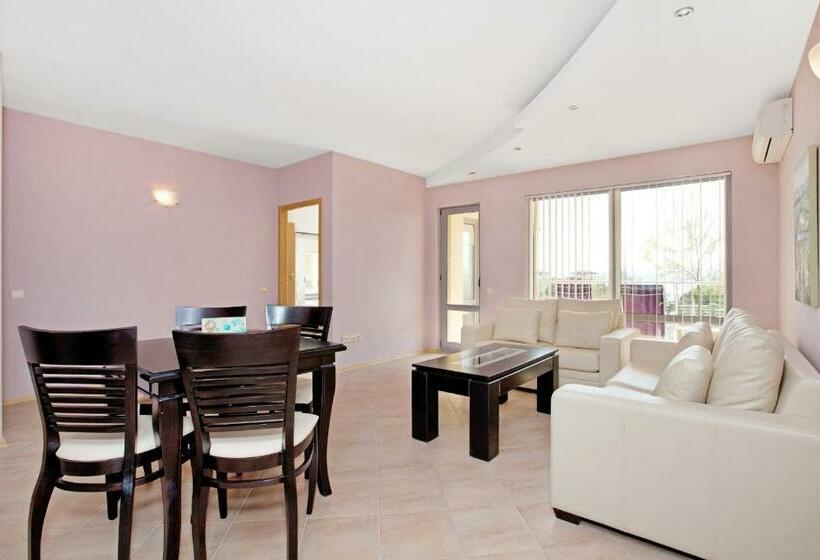 バルコニー付２ベッドルームアパートメント, Byala Panorama Resort