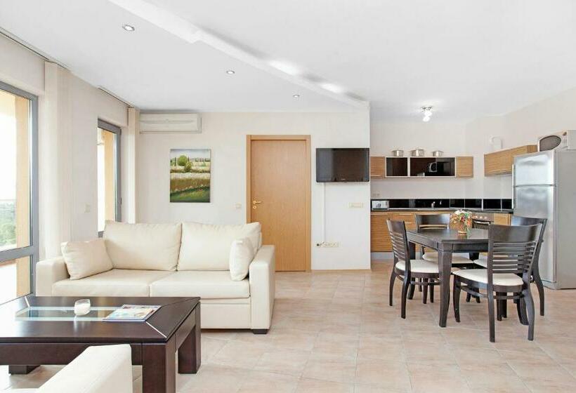 バルコニー付２ベッドルームアパートメント, Byala Panorama Resort