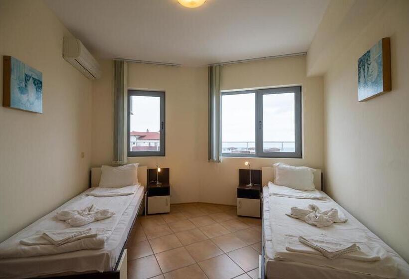 Апартаменты 2 Спальни с Балконом, Byala Panorama Resort