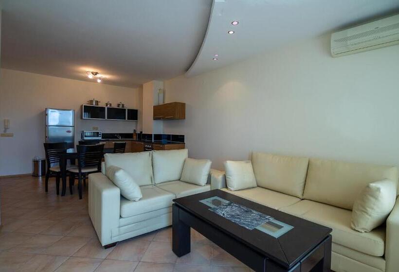 バルコニー付き１ベッドルームアパートメント, Byala Panorama Resort