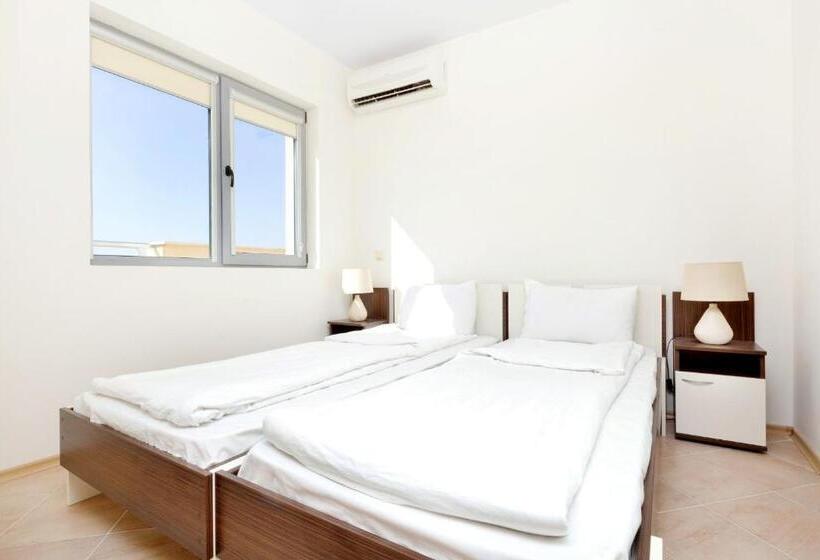 バルコニー付き１ベッドルームアパートメント, Byala Panorama Resort