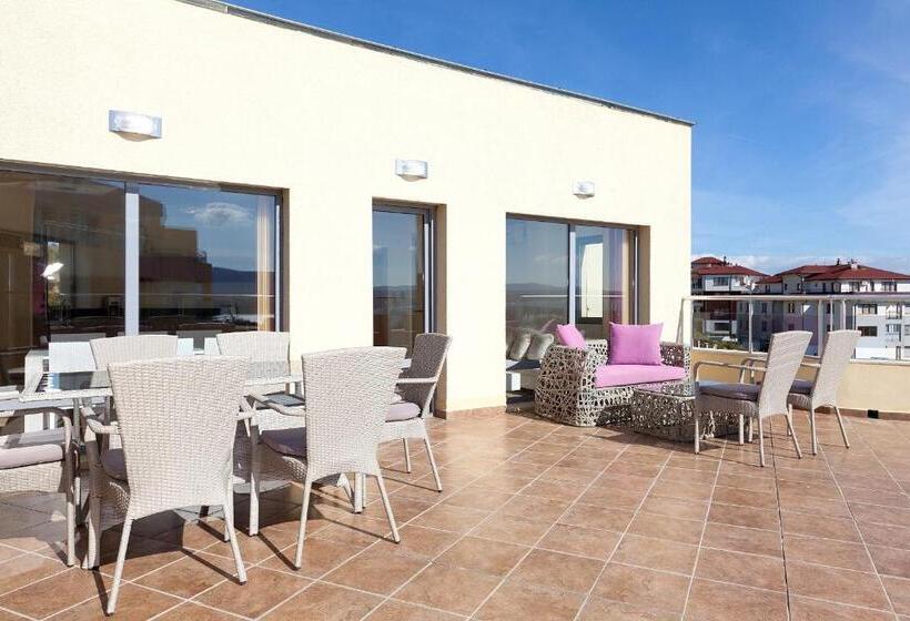 Апартаменты 3 Спальни Вид на Море, Byala Panorama Resort