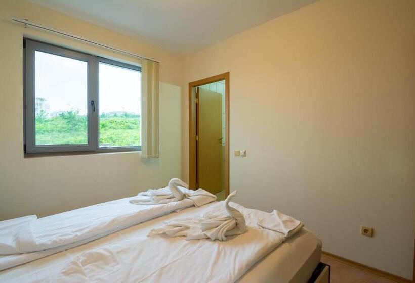 バルコニー付２ベッドルームアパートメント, Byala Panorama Resort