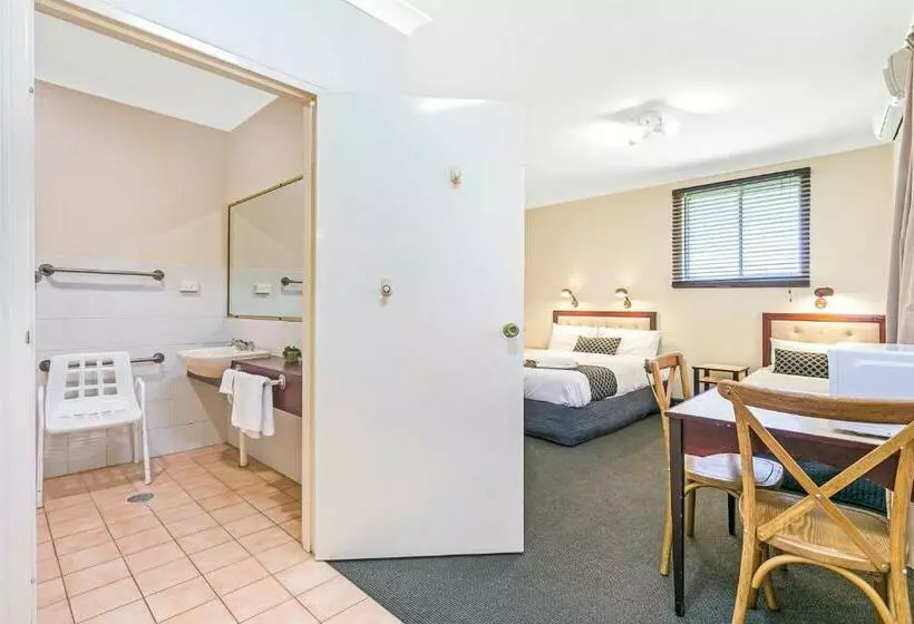 身障者適用スタンダードルーム, Econo Lodge Savannah Park Tamworth