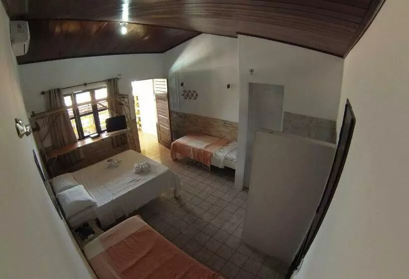 スタンダード４人部屋, Pousada Praia Do Amor Pipa