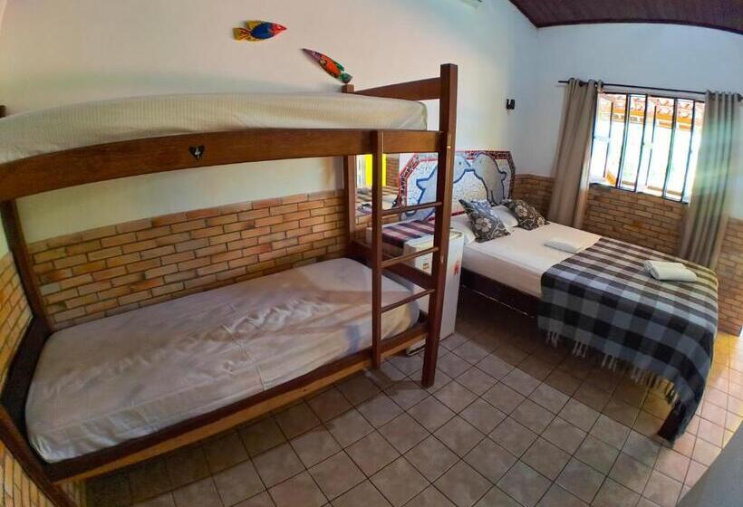 四人标准间, Pousada Praia Do Amor Pipa
