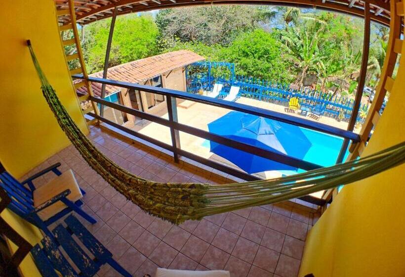 带阳台的豪华间, Pousada Praia Do Amor Pipa