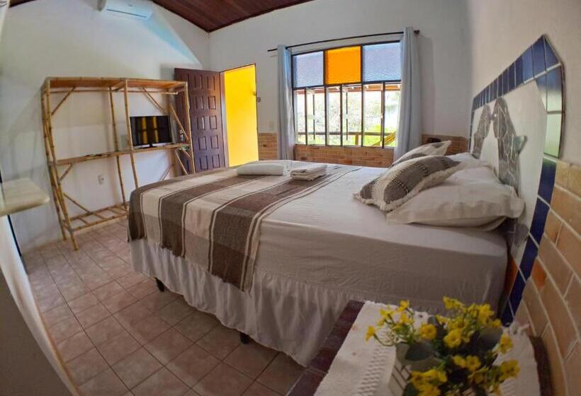 带阳台的豪华间, Pousada Praia Do Amor Pipa