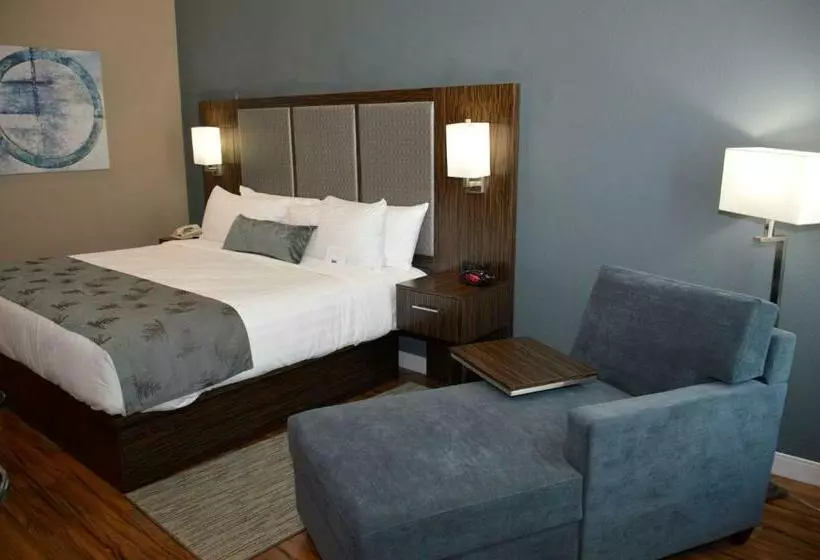 キングサイズベッドのスタンダードルーム, Best Western Plus Pflugerville Inn & Suites
