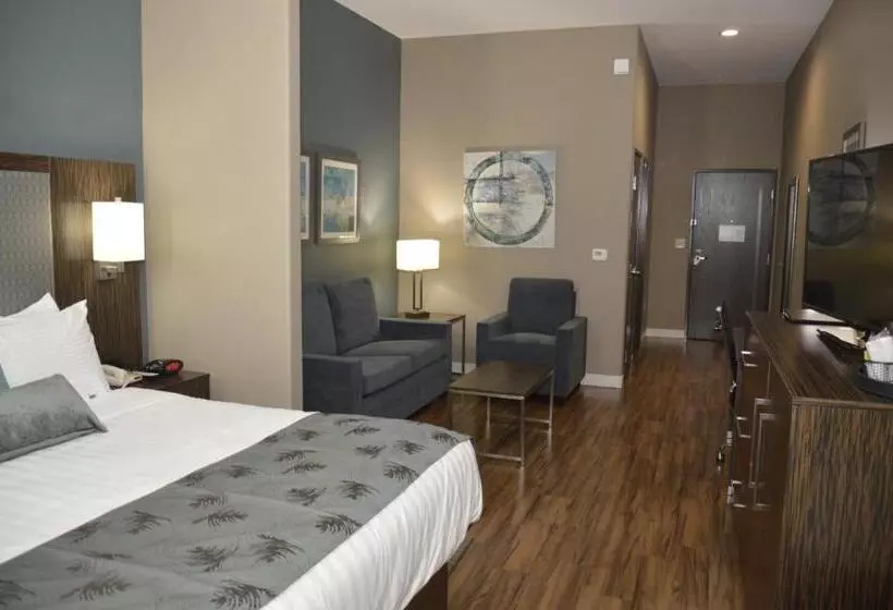 キングサイズベッドのスイートルーム, Best Western Plus Pflugerville Inn & Suites