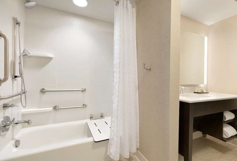 סוויטה מותאמת לאדם עם מוגבלויות, Embassy Suites By Hilton Greenville Downtown Riverplace