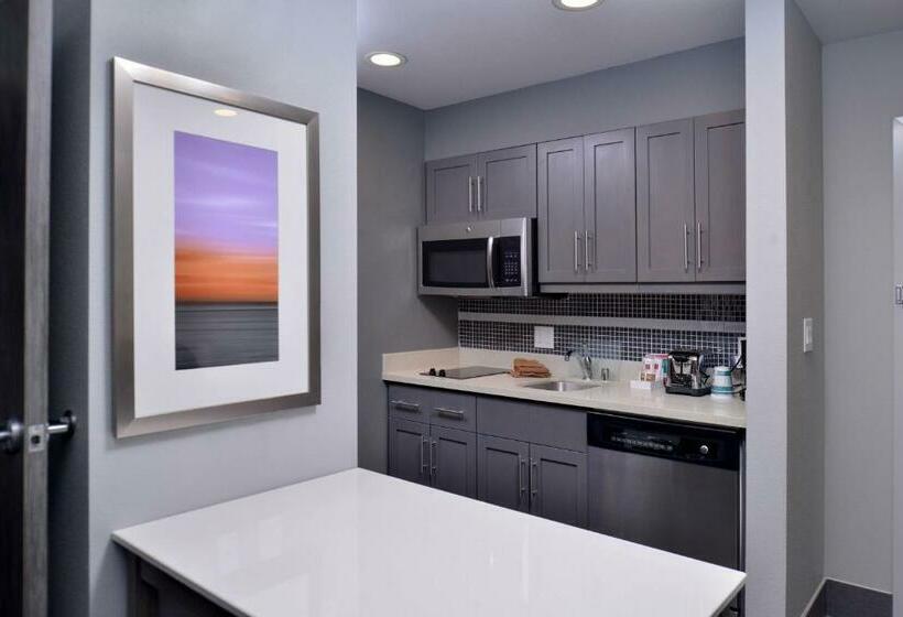 带大床的复式套间, Homewood Suites By Hilton Trophy Club Southlake